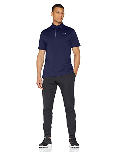 Under Armour Men’s Tech Golf Polo, Midnight Navy (410)/Graphite, X-Large