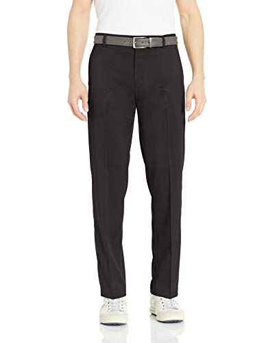 Amazon Essentials Men’s Standard Classic-Fit Stretch Golf Pant, Black, 42W x 30L