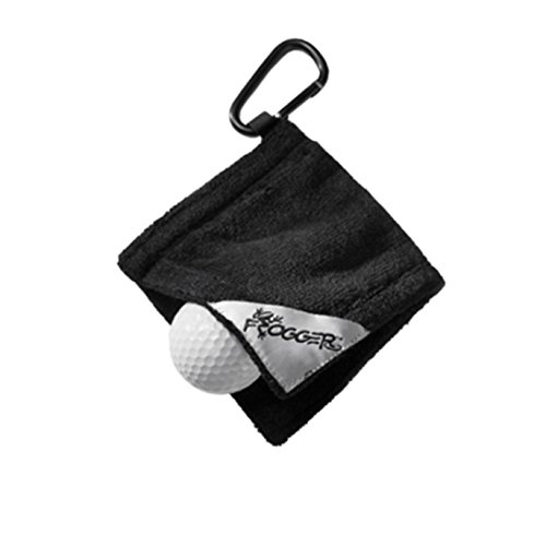 Frogger Golf Amphibian Wet/Dry Golf Ball Towel (4″ x 4″)