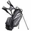 TGW Tour Deluxe 14-Way Golf Stand Bag Grey/Green