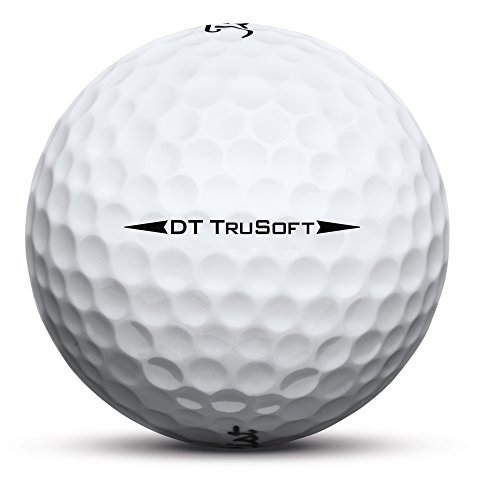 Titleist DT TruSoft Golf Balls, White  (One Dozen)