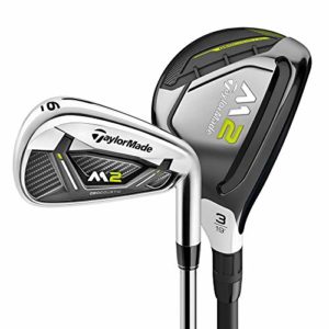 TaylorMade Golf Combo Set M2 4/5 Rescue 6-PW Irons Right Hand Steel Regular Flex