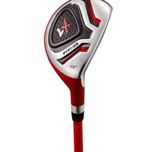 Distinctive Right Handed Junior Golf Club Set for Age 6 to 8 (Height 3’8″ to 4’4″) Set Includes: Driver (15″), Hybrid Wood (22, 2 Irons, Putter, Bonus Stand Bag & 2 Headcovers