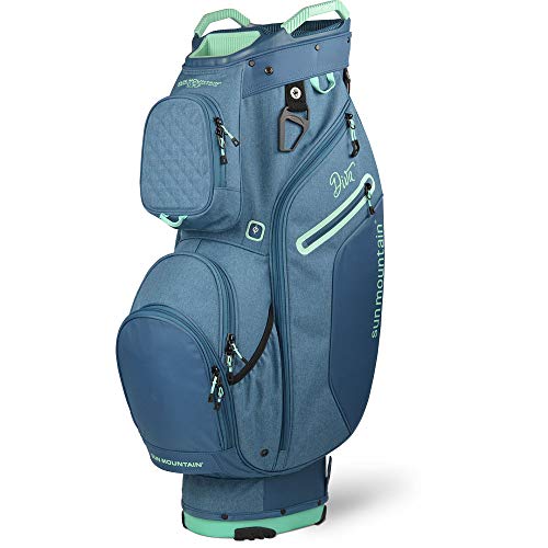 Sun Mountain 2020 Women’s Diva Golf Cart Bag (Spruce-Heather-ICE)