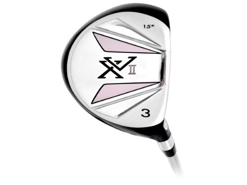 Knight Women’s 12 Piece Complete Golf Set (Right Hand, Ladies Flex, Driver, 3 Fairway Wood, 4/5 Hybrid, 6-PW, Putter, Bag)
