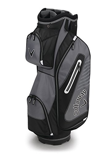 Callaway Golf 2017 Capital Cart Bag, Black/White