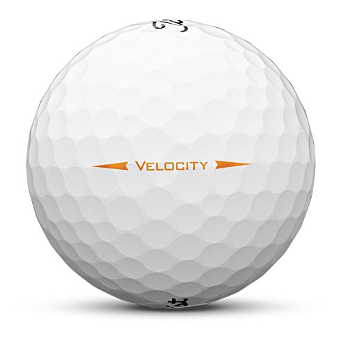 Titleist Velocity Golf Balls, White, Double Digit Play Numbers, Prior Generation (One Dozen)