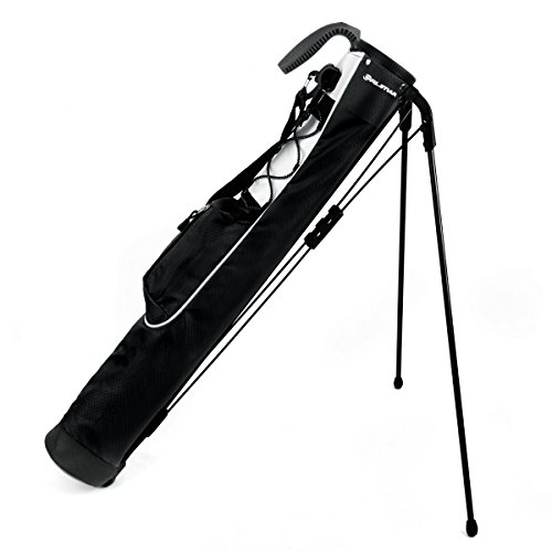 Orlimar Pitch & Putt Golf Lightweight Stand Carry Bag, Black