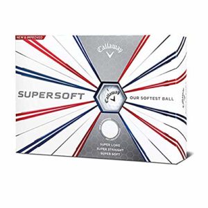 Callaway Golf Supersoft Golf Balls, (One Dozen), White