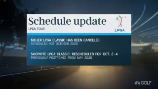LPGA to merge 2020-21 seasons; Meijer LPGA canceled