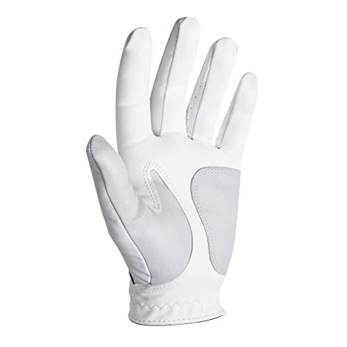 FootJoy Men’s WeatherSof Golf Glove White Large, Worn on Left Hand
