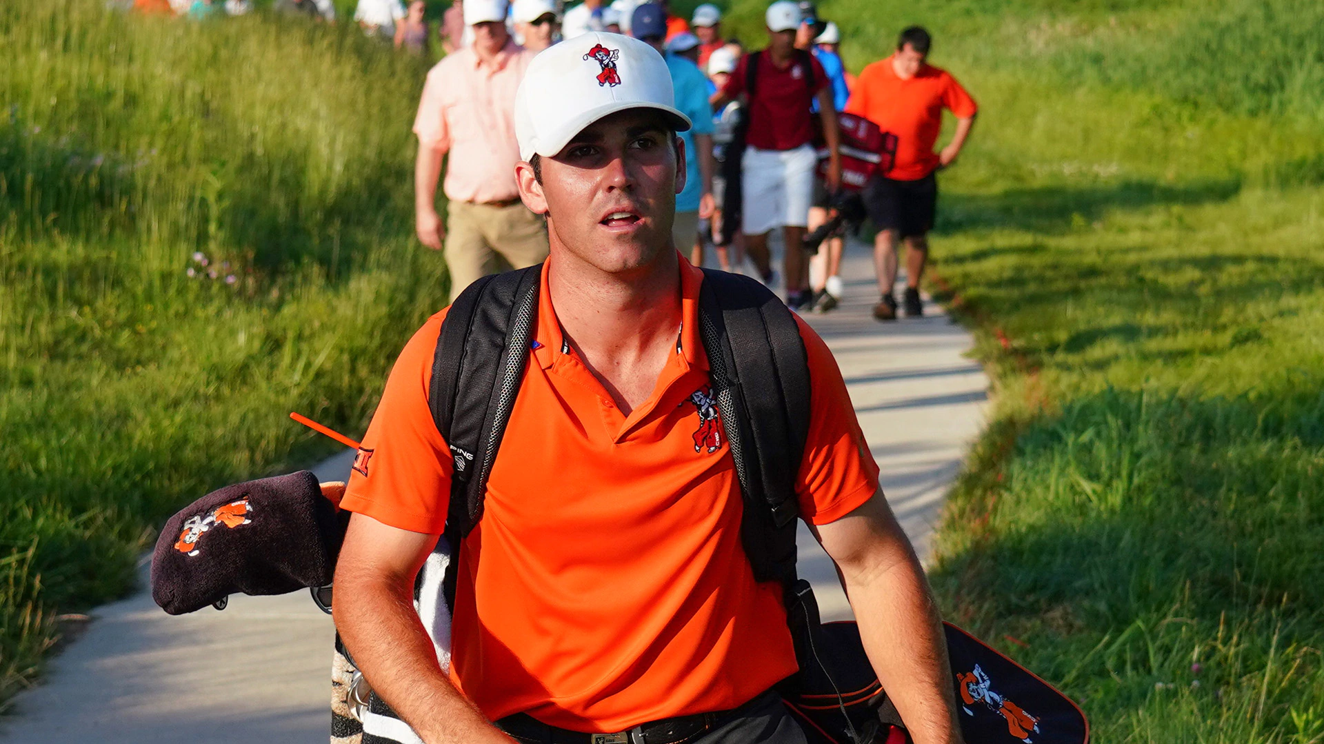 Lack of caddies may give Matthew Wolff an edge in charity skins match