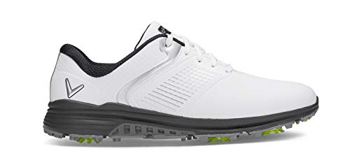 Callaway Men’s Solana TRX Golf Shoes, White, 10.5, D
