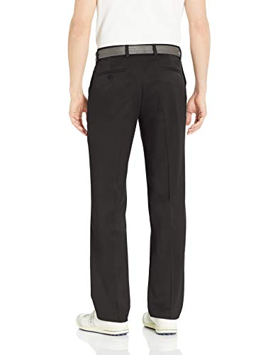 Amazon Essentials Men’s Standard Classic-Fit Stretch Golf Pant, Black, 36W x 32L