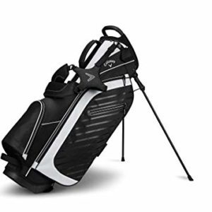 Callaway Golf Capital Prime 4.0 Stand Bag,Black/White/Charcoal