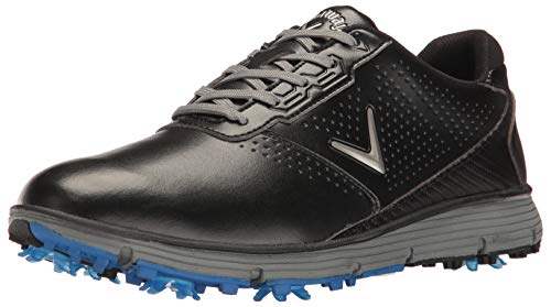 Callaway Men’s Balboa TRX Golf Shoe, Black/Grey, 12 D US
