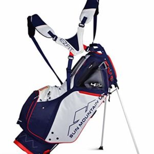 Sun Mountain 02SM260 NVRD 2019 4.5 Ls Stand Bag, Navy/Red, Large