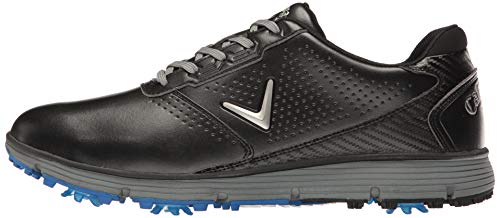 Callaway Men’s Balboa TRX Golf Shoe, Black/Grey, 12 D US