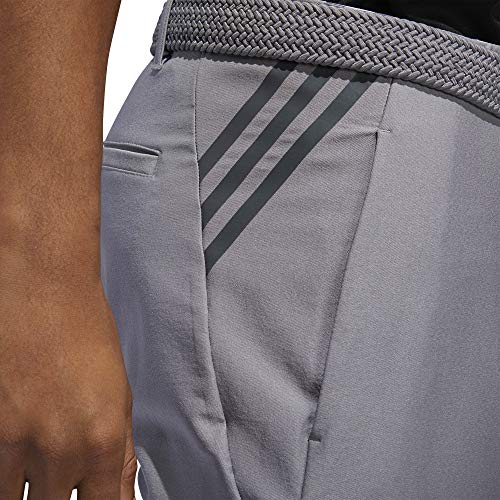 adidas Golf Ultimate 3-stripe Tapered Pant, Grey Three, 3432