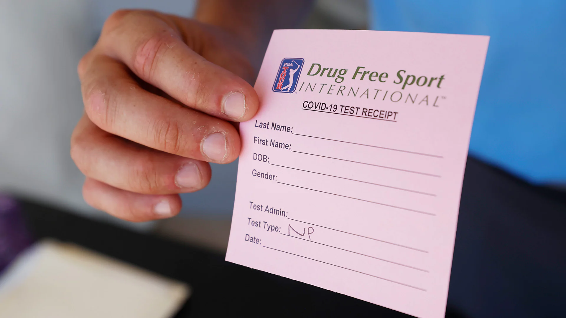 Players, caddies who test positive can return to play with certain restrictions