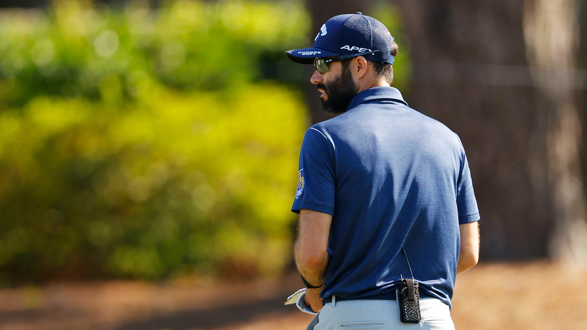 Adam Hadwin commits penalty, and microphone picks up every second