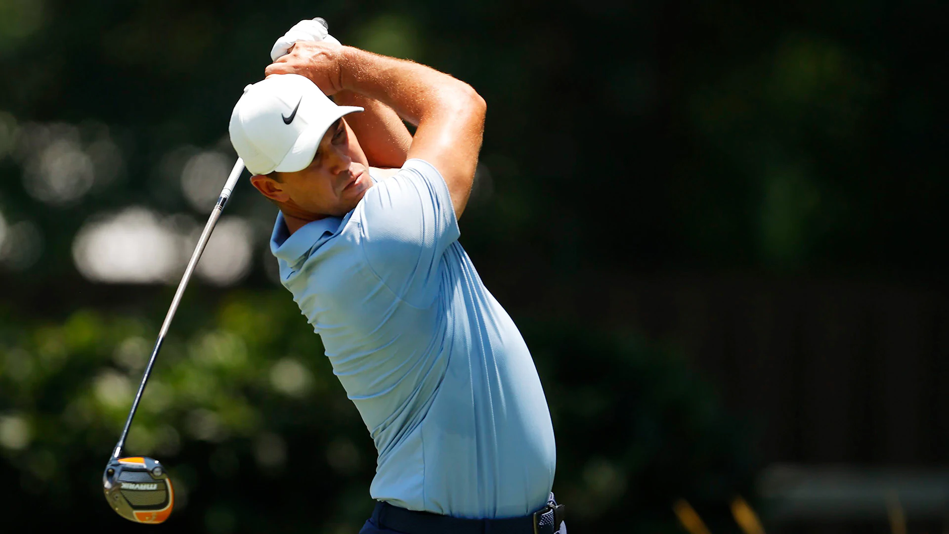 Brooks Koepka cozies up his drive on 329-yard par-4 to just 3 feet