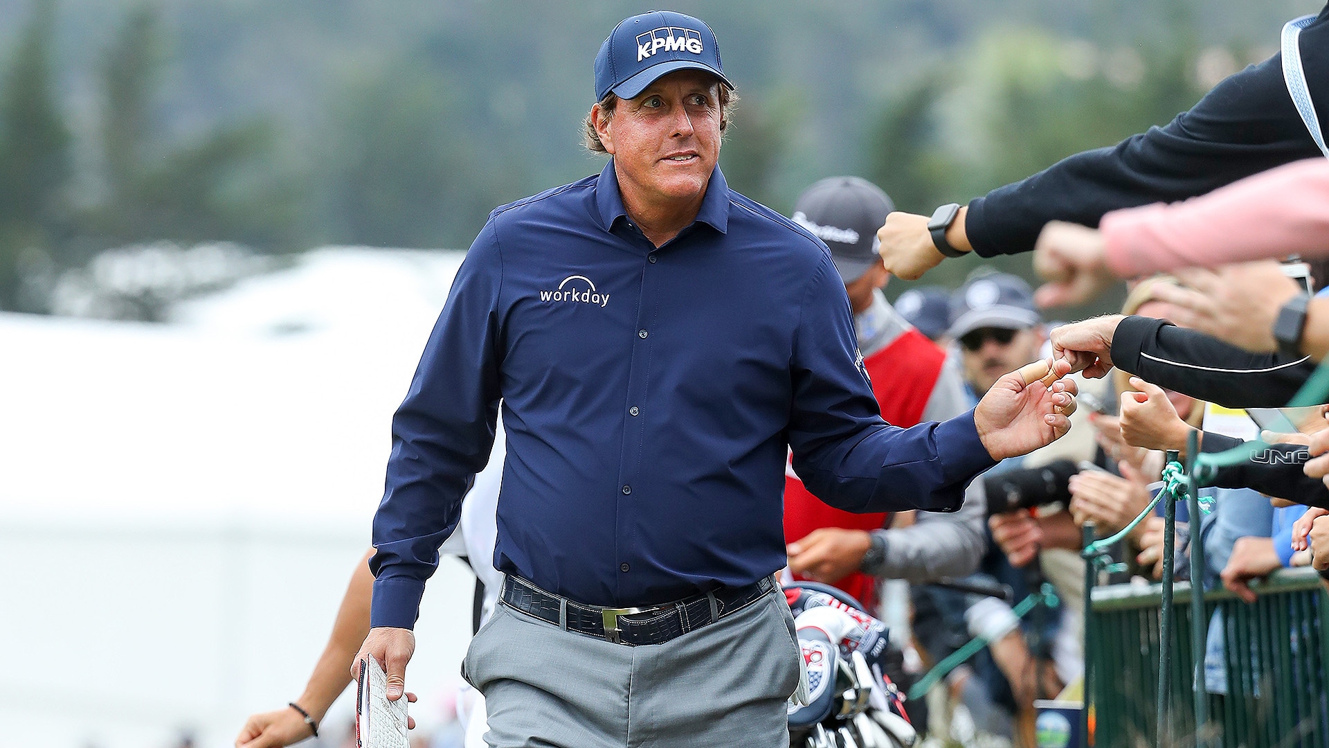 Phil Mickelson exempt into U.S. Open field at Winged Foot