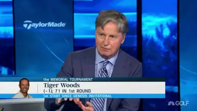Chamblee: Tiger 'very sharp' in return with no fans