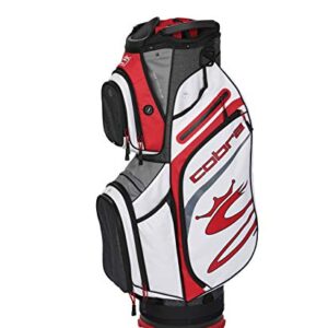 Cobra Golf 2020 Ultralight Cart Bag (Black-Red-White)