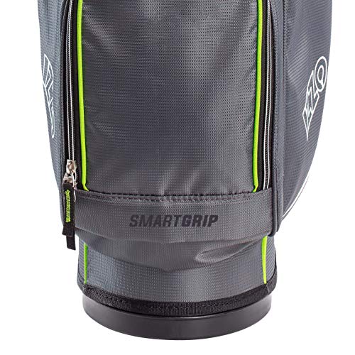 Izzo Ultra Lite Stand Bag, Grey/Lime