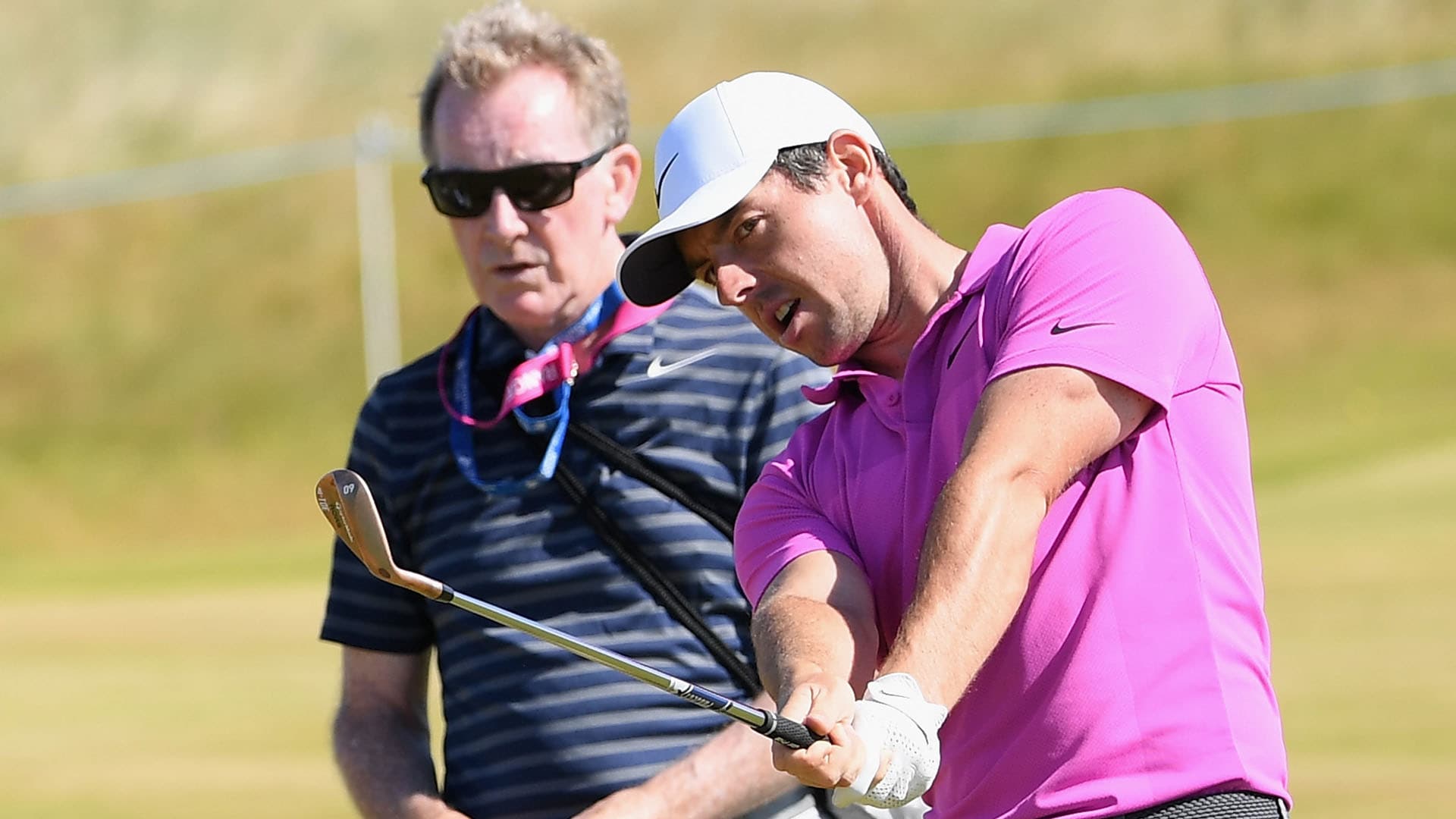 Rory McIlroy feels ‘a bit better’ after swing tune-up with coach Michael Bannon
