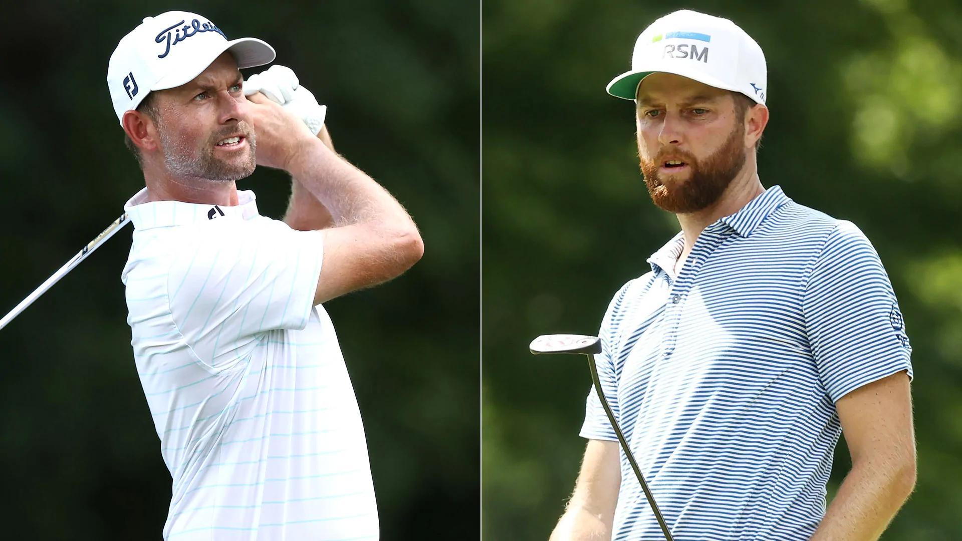 Webb Simpson, Chris Kirk share lead into weekend at Rocket Mortgage Classic