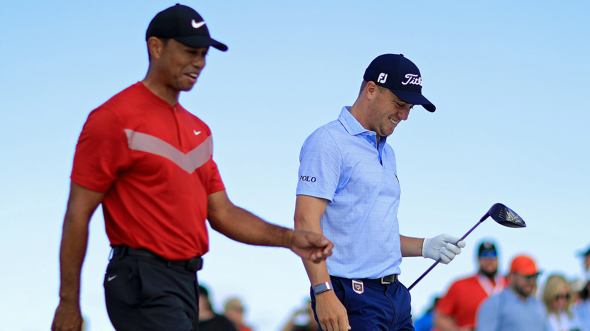 Justin Thomas: Tiger Woods is ‘scared to come out and play against all of us’