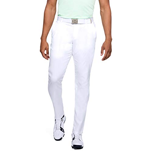 Under Armour Men’s Showdown Tapered Golf Pants , White (100)/ White , 30/30