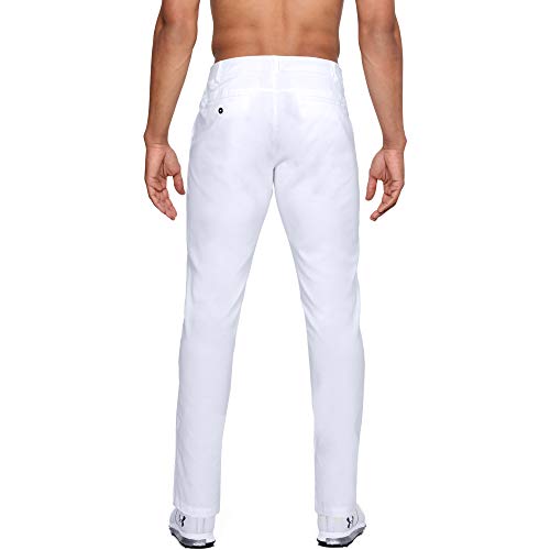 Under Armour Men’s Showdown Tapered Golf Pants , White (100)/ White , 30/30