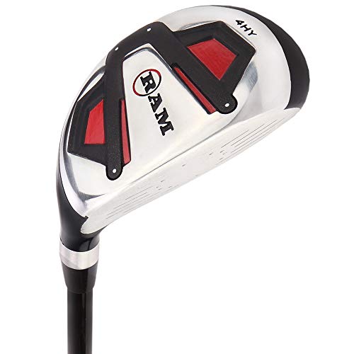 Ram Golf Accubar Mens Clubs Iron Set 6-7-8-9-PW with Hybrids 24° and 27° – Mens Right Hand