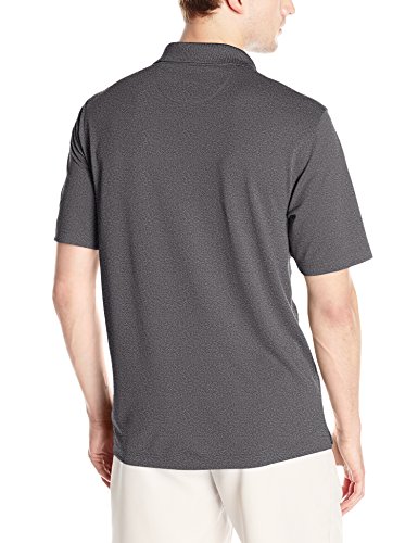Amazon Essentials Men’s Regular-Fit Quick-Dry Golf Polo Shirt, Medium Heather Grey, Large