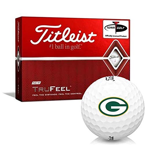 Titleist TruFeel Green Bay Packers Golf Balls