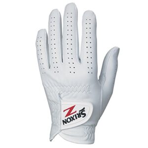 Srixon Mens Z Cabretta Golf Gloves, White, Large, Left Hand