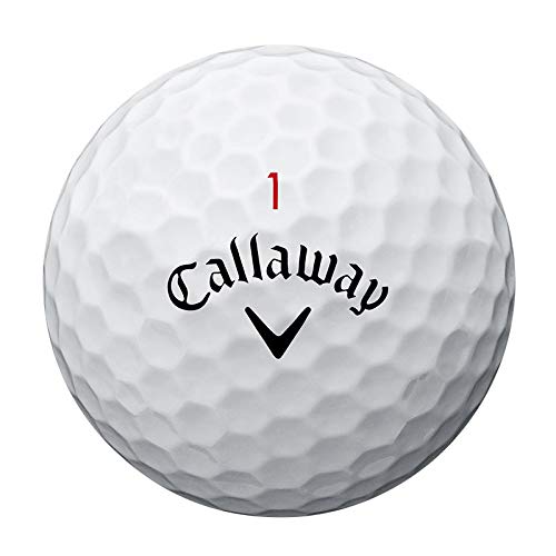 Callaway Golf Chrome Soft Golf Balls, (One Dozen), White (Prior Generation)