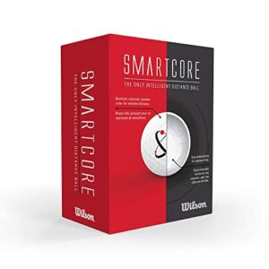 Wilson Smart Core Golf Ball – Pack of 24 (White)