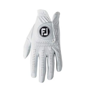 FootJoy Men’s Pure Touch Limited Golf Gloves White Medium/Large, Worn on Left Hand