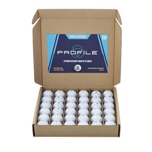 Wilson Prime Distance Golf Balls (Pack of 36)