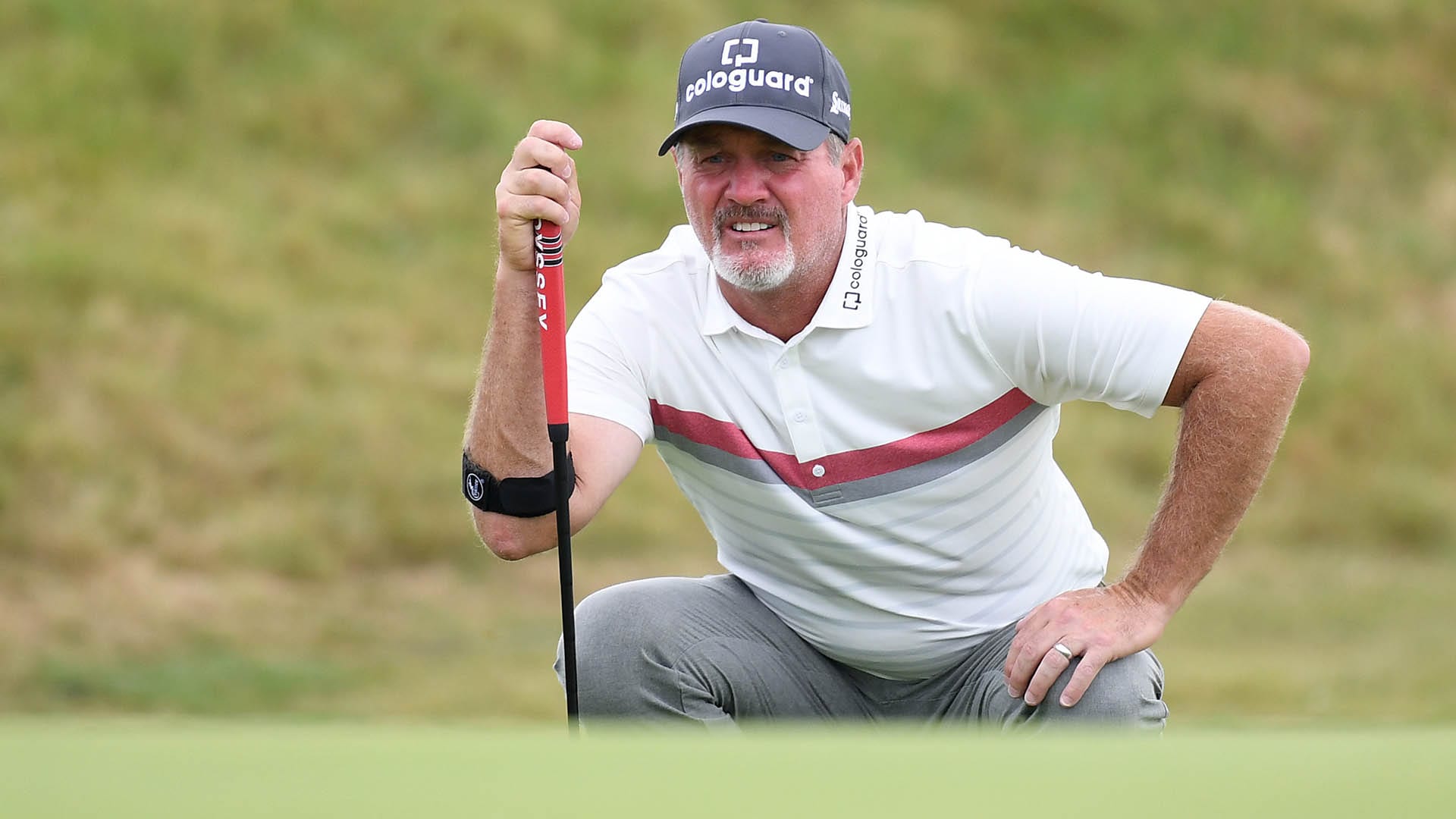 Jerry Kelly falters late but maintains one-shot lead at Senior Players
