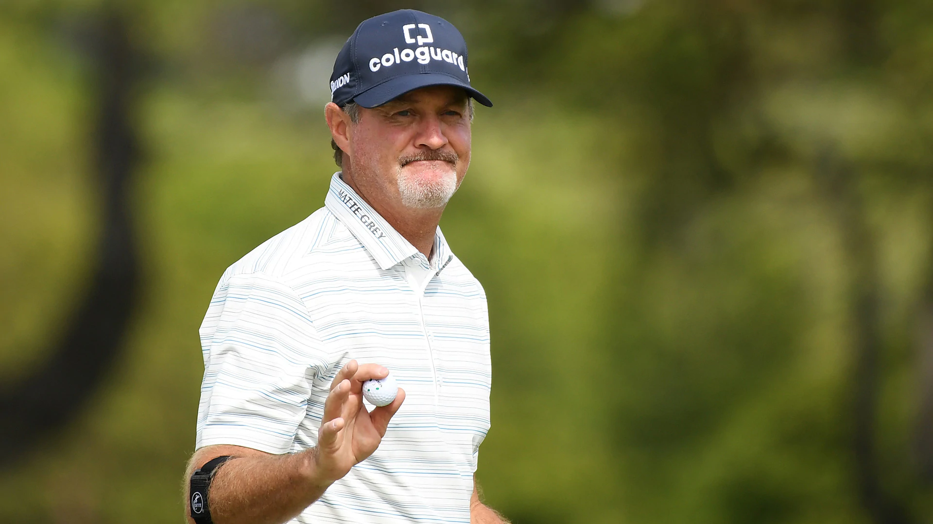 Jerry Kelly (72) leads as only player under par at difficult Senior Players