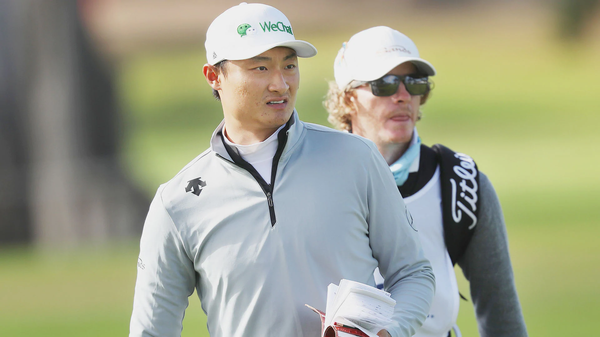 PGA Leader Haotong Li Spotted Practicing 5 Hours After Finishing Round