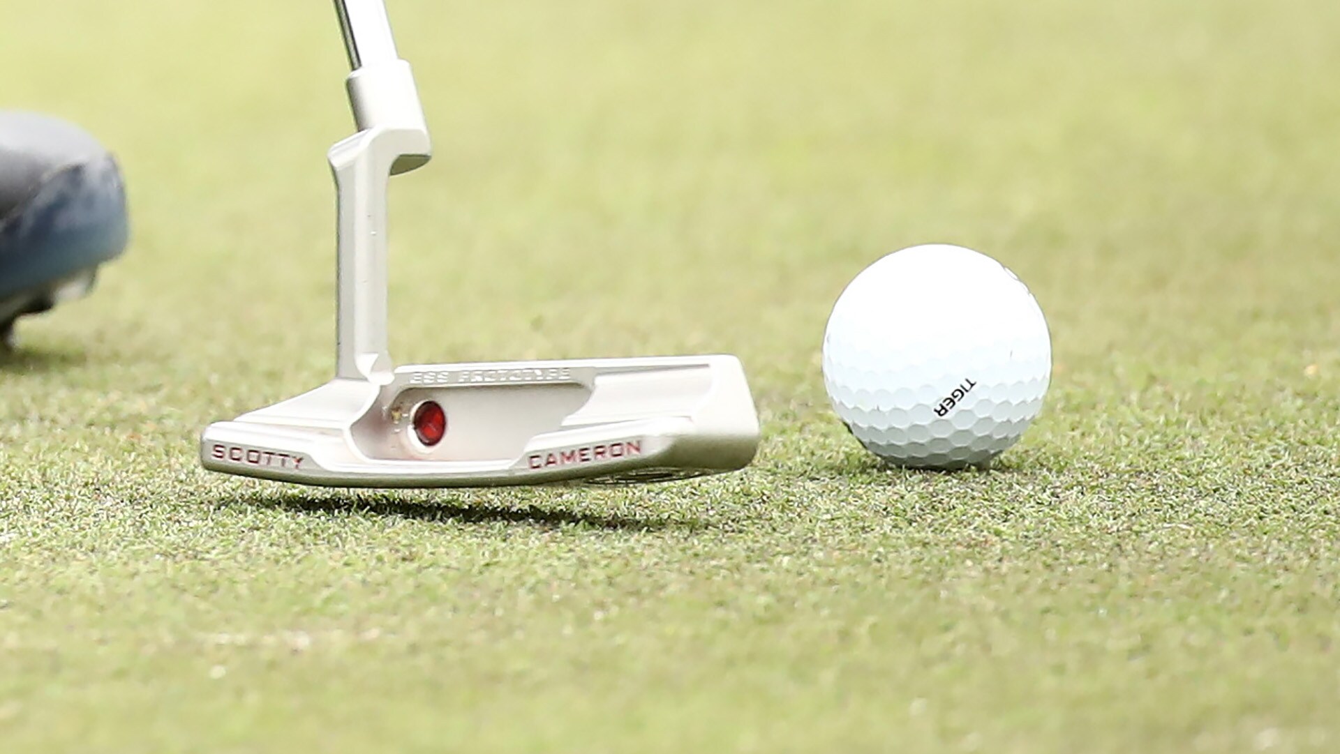 Steve Stricker says Tiger Woods new putter is longer so he can practice longer without pain