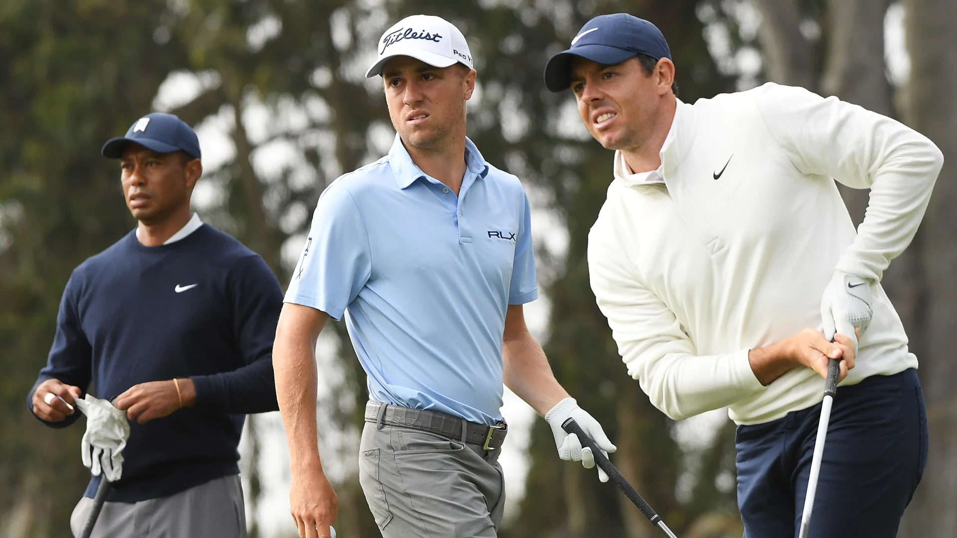 Tiger Woods, Justin Thomas, Rory McIlroy, Justin Rose in Payne’s Valley Cup