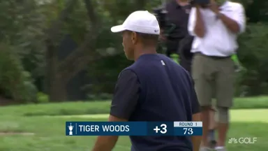 U.S. Open Day 1: Double at the last sends Woods to 3-over 73