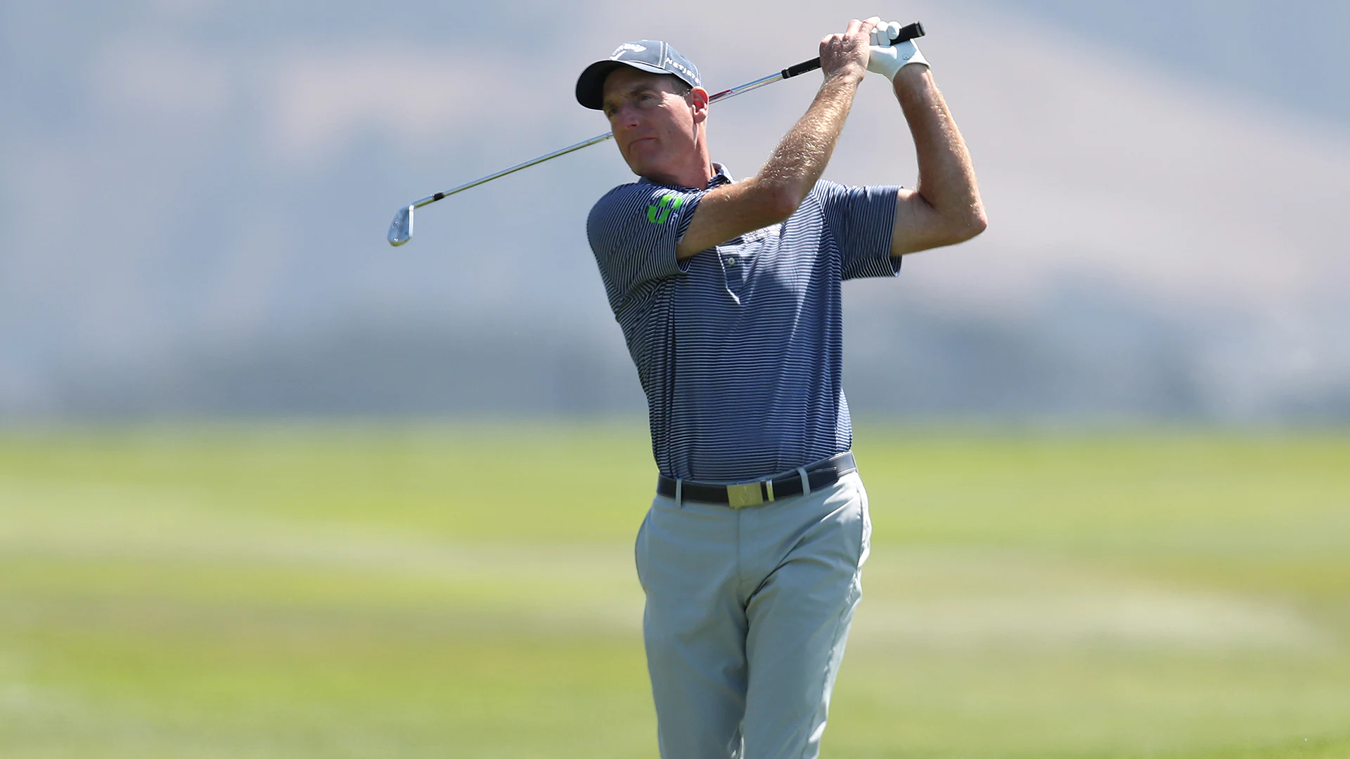 Jim Furyk leads at Pebble Beach in search of going 2-for-2 on PGA Tour Champions